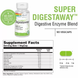 Супер ферменты для пищеварения, Super Digestaway, Solaray, 60 капсул: изображение – 2