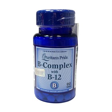 Vitamin B-Complex and Vitamin B-12 - 90 таб