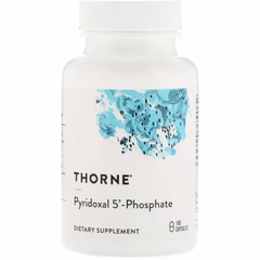Витамин В6 (пиридоксин), Pyridoxal 5'-Phosphate, Thorne Research, 180 капсул