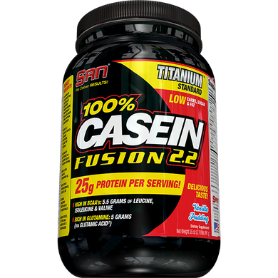 Казеїн 100% Casein Fusion SAN Nutrition 1 кг
