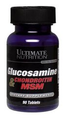 Glucosamine & CHONDROITIN, MSM - 90 таб