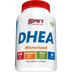 Дегідроепіандростерон, DHEA, SAN Nutrition – 90 капсул