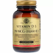 Вітамін Д3 (холекальциферол), Vitamin D3, Solgar, 10000 МО, 120 капсул: зображення — 1