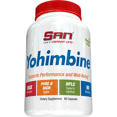 Йохимбін 3 мг, SAN Nutrition Yohimbine 3 mg – 90 капсул