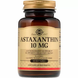 Астаксантин, Astaxanthin, Solgar, 10 мг, 30 гелевих капсул: зображення — 1