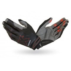 Спортивні рукавички CROSSFIT MXG 103 - сірий / чорний / червоний