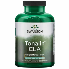 Кон'юговані лінолева кислота, Tonalin CLA, Swanson, 1000 мг, 180 гелевих капсул