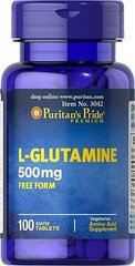 Аминокислота L-Glutamine - 120 caps