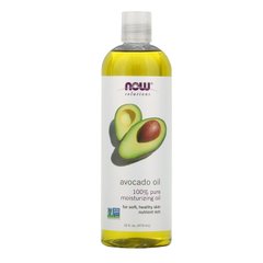 Олія авокадо 473 мл, Avocado Oil 473 ml, NOW Solutions