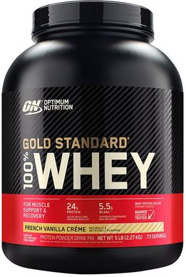 Протеин Whey Gold Standard без глютена 2,3 кг Печенье-Крем