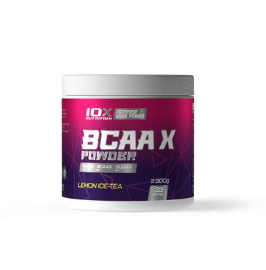 BCAA X powder - 300 грам порошка Персиковый чай со льдом