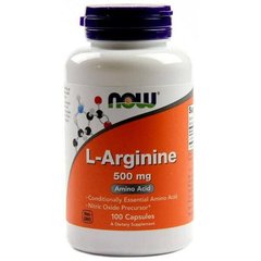 Аминокислота L-Arginine 500 мг - 100 кап