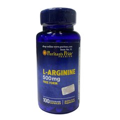 Аминокислота L-Arginine 500 mg100 Capsules