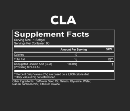 Жиросжигатель REDCON1 Basic Training CLA (1г) – 90 мягких капсул