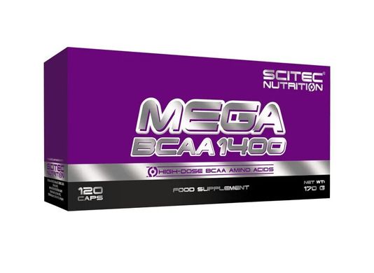 Аминокислота Mega BCAA 1400 120 caps.