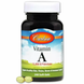 Вітамін А, Vitamin A, Carlson Labs, 15000 МО, 240 гелевих капсул: зображення — 1