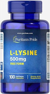 L-Lysine 500 мг -100 капсул
