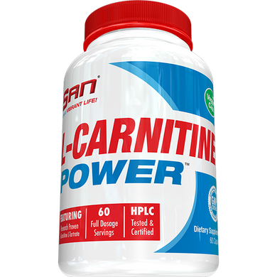 Жиросжигатель SAN Nutrition L-Carnitine Power 500 мг – 60 капсул