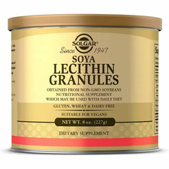 Лецитин соєвий, Lecithin Granules, Solgar, гранули, 227 г