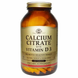 Цитрат кальция + витамин Д3 (Calcium Citrate with Vitamin D3), Solgar, 240 таблеток: изображение – 1
