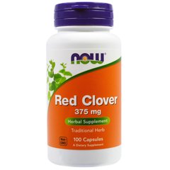 Красный клевер, Now 375 мг - 100 веган кап
