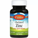 Цинк хелат, Chelated Zinc, Carlson Labs, 30 мг, 100 жувальних таблеток: зображення — 1