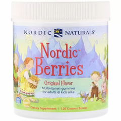 Витамины для детей, Multivitamin Gummies, Nordic Naturals, оригинальный вкус, 120 конфет