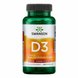 Вітамін Д3, Vitamin D3, Swanson, високоефективний, 2000 МО (50 мкг), 250 капсул: зображення — 1